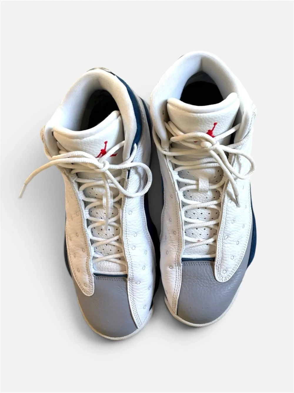 Men’s Jordan 13 Retro Sneakers - White Gray Navy
